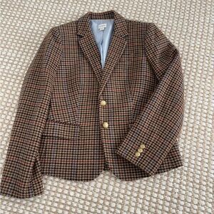 J. Crew Women’s Tweed Schoolboy Blazer Size 8